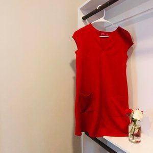 Maternal America Red XS Maternity Dress